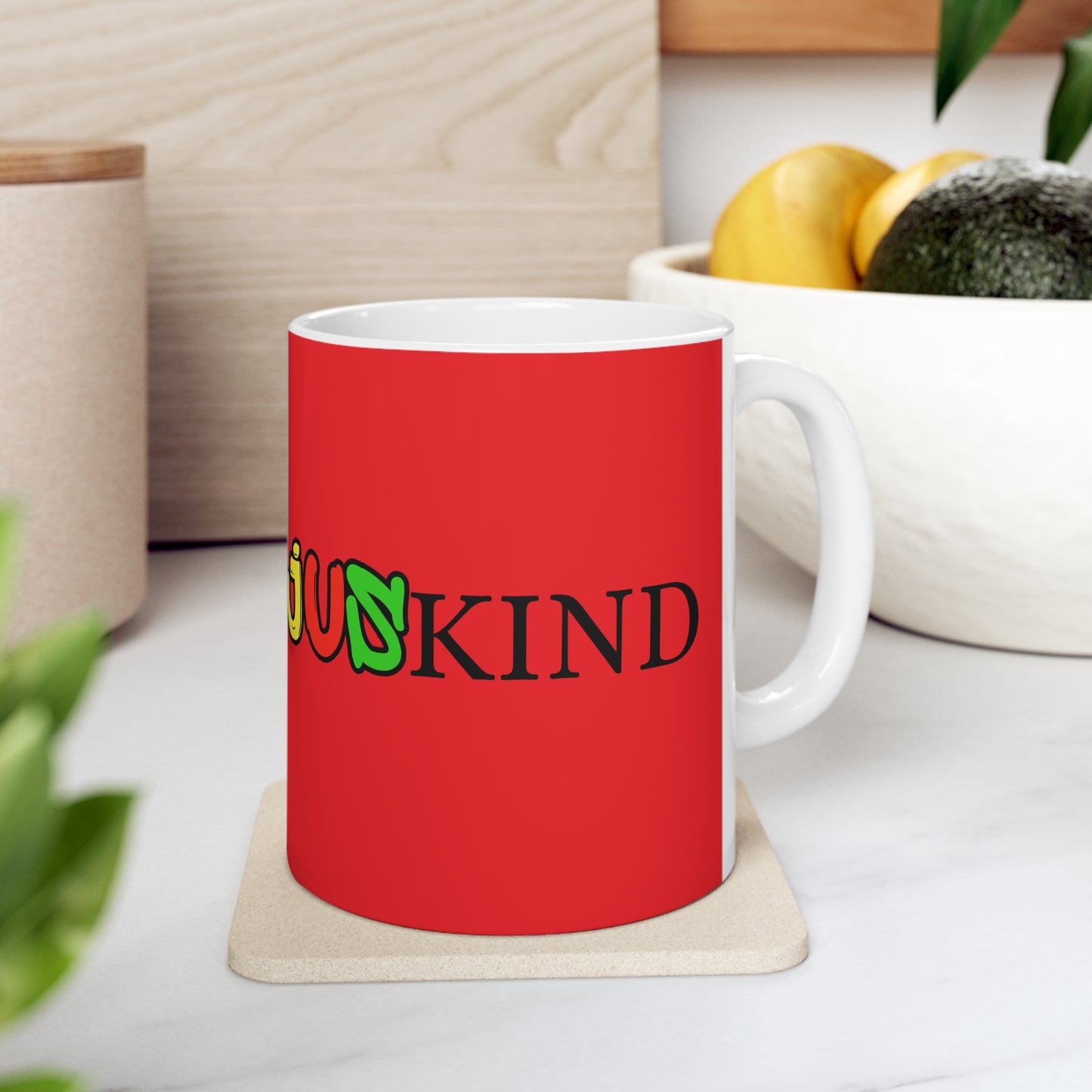 JUSKIND Red mug 11oz