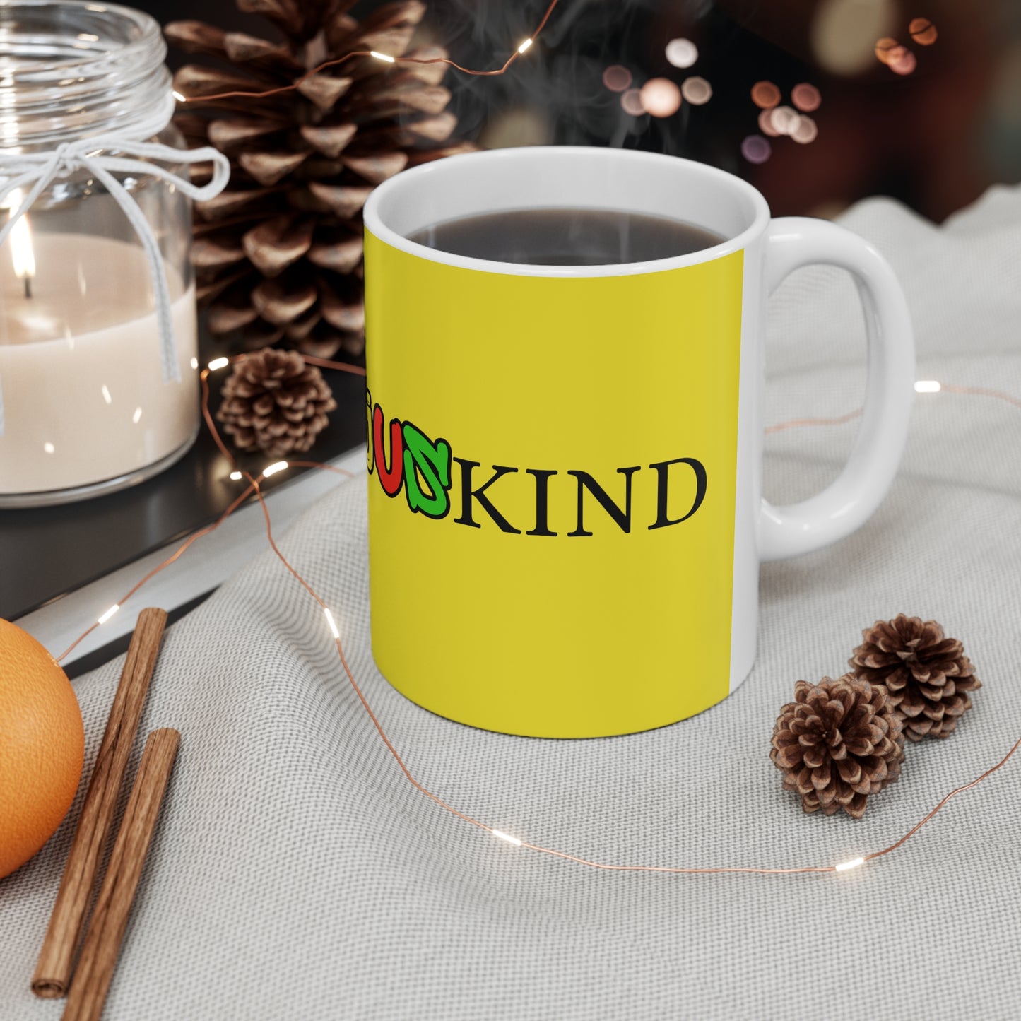 JUSKIND Yellow mug 11oz