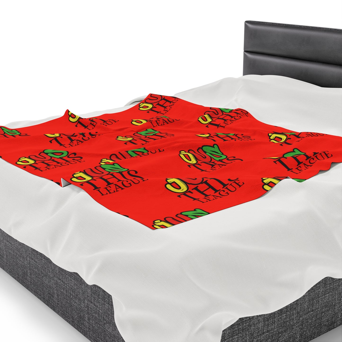 JUSThis League Velveteen Plush Blanket