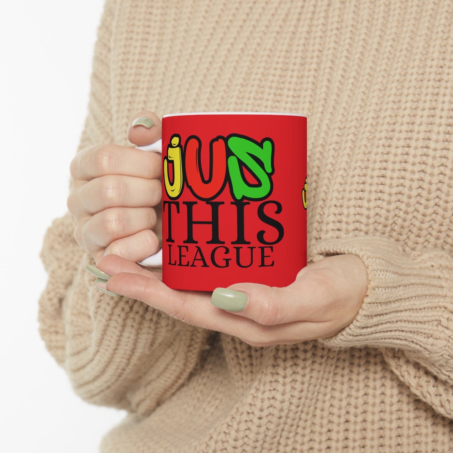 JUSKIND Red mug 11oz