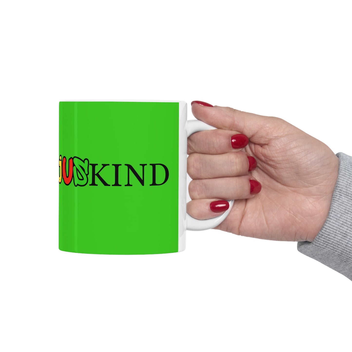 JUSKIND Green mug 11oz