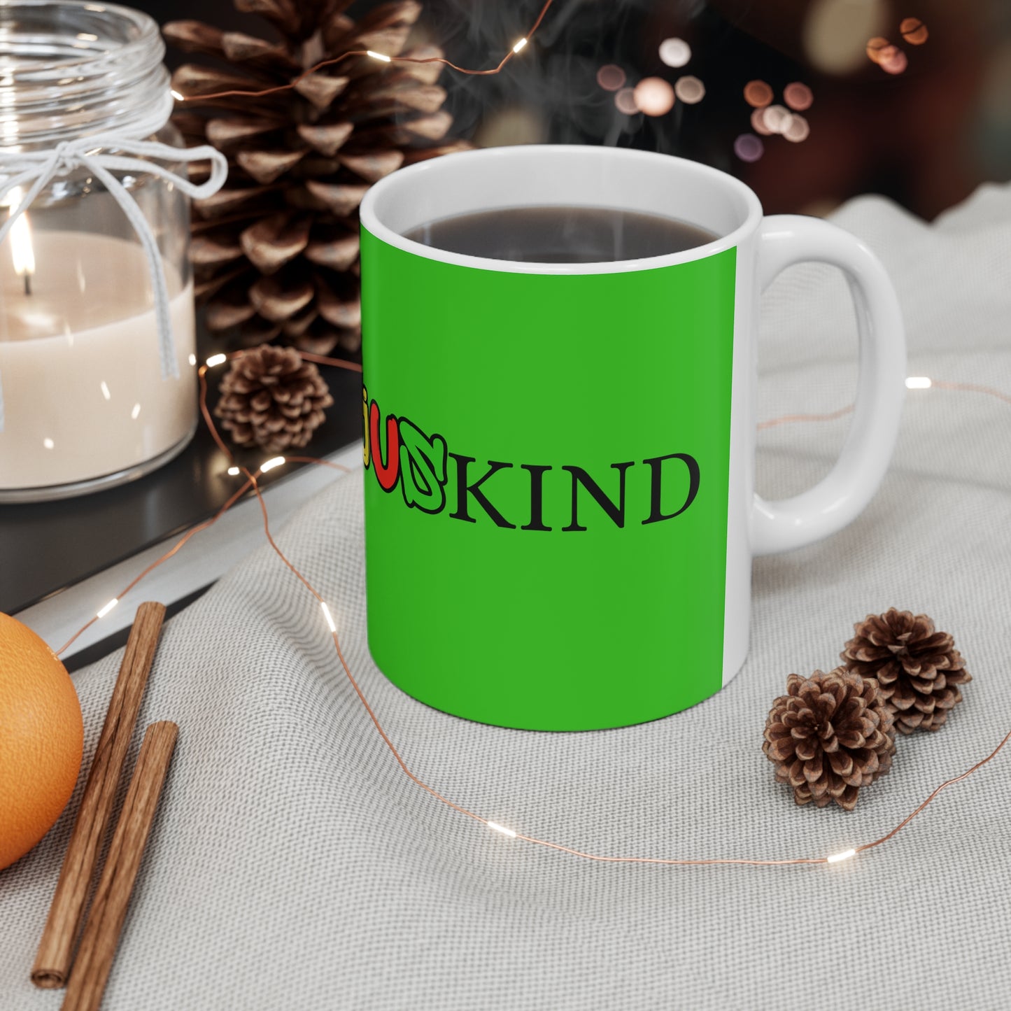 JUSKIND Green mug 11oz